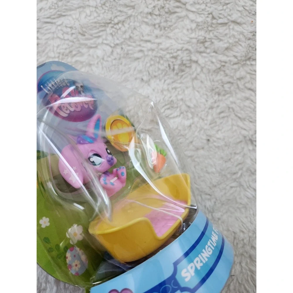 Littlest Pet Shop Springtime Fun G7 # 49 Easter Bunny w Virtual code